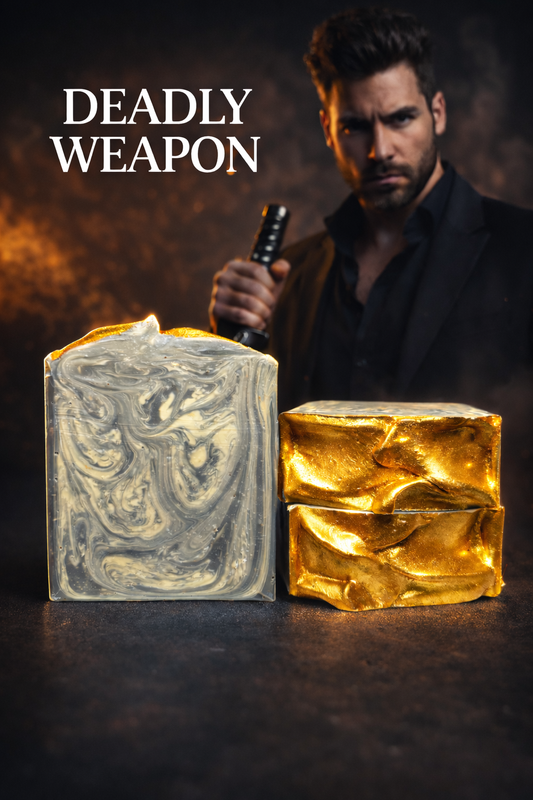DEADLY WEAPON/ Jabón masculino/ Men’s handmade soap/ avaliable