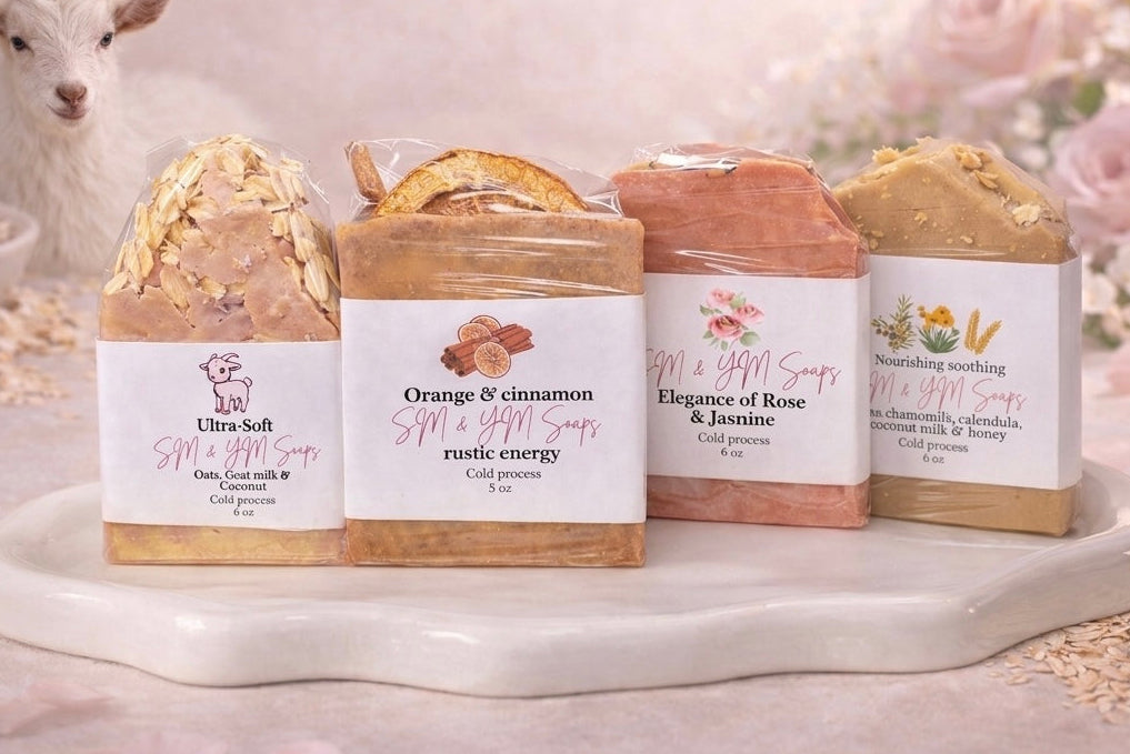 Moisturizing kit take 4 nourishing soaps/ kit hidratante de jabones llévate 4 🥰♥️