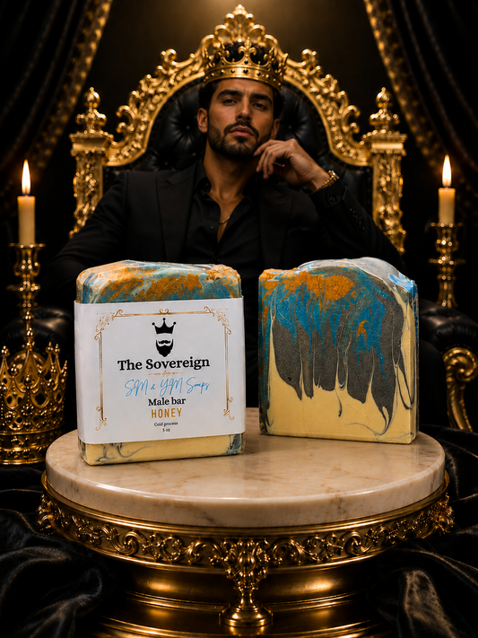 Men’S Soap Crafted for the Modern King. Avaliabe July 3/ jabón masculino Hecho para el Rey Moderno. Disponible julio 3
