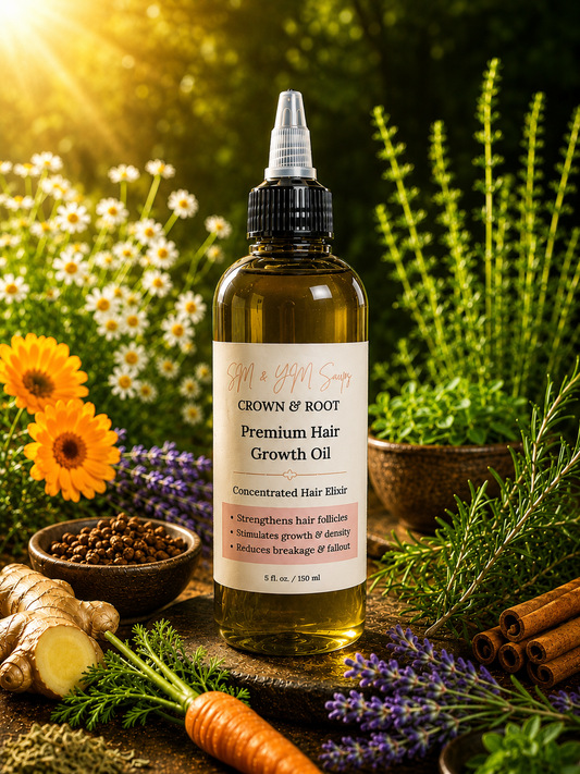 Botanical Hair Elixir – Intensive Growth Stimulant/Elíxir Capilar Botánico – Estimulante del Crecimiento Intensivo 5 Fl oz