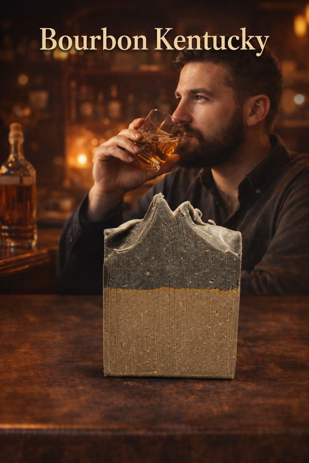Men's handmade Soap | Bourbon & Botanical Milk/Jabón para Hombre | Bourbon & Botanical Milk/ avaliable